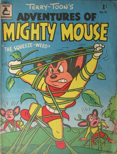 Adventures of Mighty Mouse (Rosnock, 1952 series) #31 October 1957