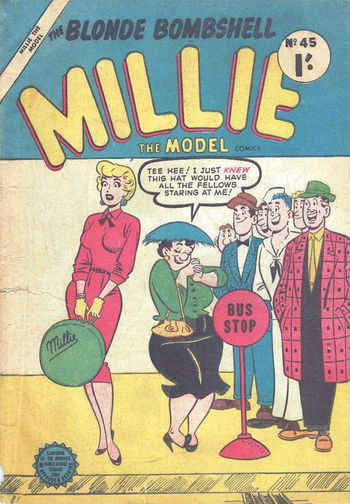 Millie the Model (Transport, 1955? series) #45 ([November 1956?])