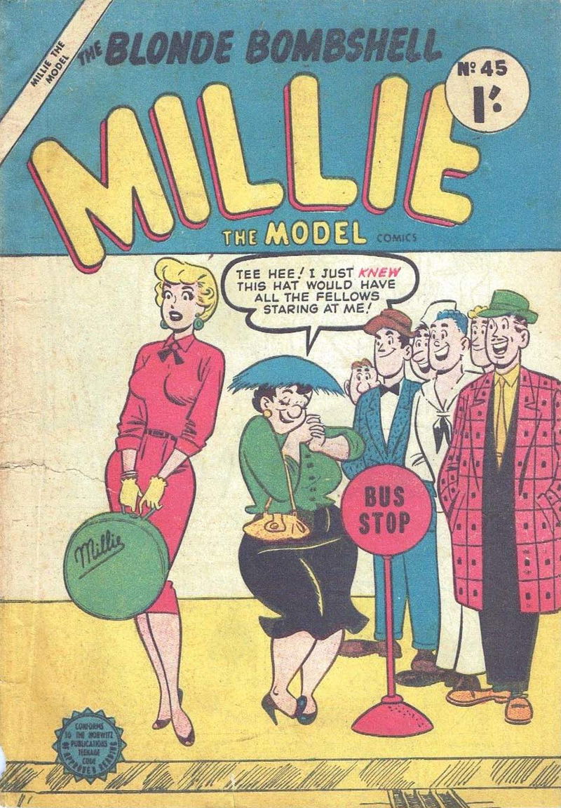 Millie the Model (Transport, 1955? series) #45 ([November 1956?])
