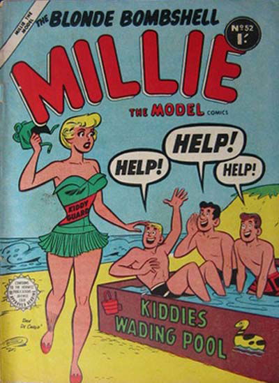 Millie the Model (Transport, 1955? series) #52 ([June 1957?])
