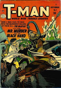 T-Man (Quality, 1951 series) #7 September 1952