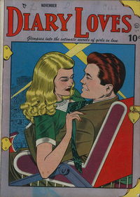 Diary Loves (Quality, 1949 series) #2 November 1949