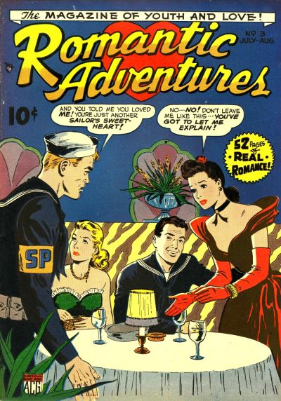 Romantic Adventures  #3 (July-August 1949)
