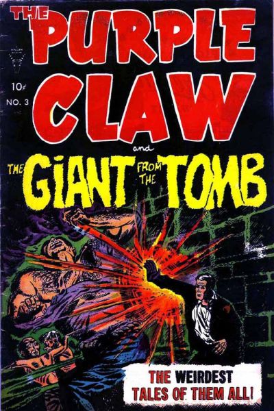 The Purple Claw (Toby, 1953 series) #3 (May 1953)