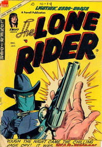 The Lone Rider (Farrell, 1951 series)  #23 (December 1954-January 1955)