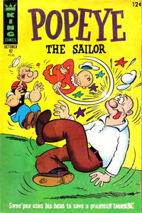 Popeye (King, 1966 series) #82 October 1966