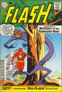The Flash (DC, 1959 series)  #112 (April-May 1960) — Mystery of the Elongated Man!