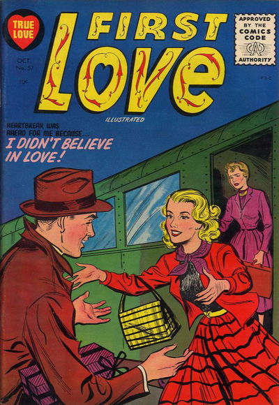 First Love Illustrated (Harvey, 1949 series) #57 October 1955