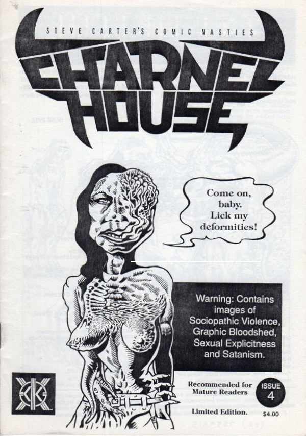 Steve Carter's Comic Nasties: Charnel House (Carnage Impact, 1990 series) #4 ([1992?])