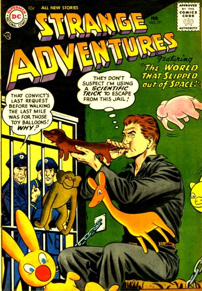 Strange Adventures  #77 (February 1957)