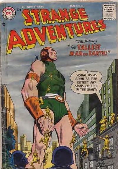 Strange Adventures (DC, 1950 series) #76 (January 1957)