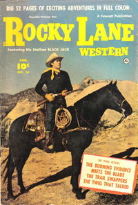 Rocky Lane Western (Fawcett, 1949 series)  #16 (August 1950)