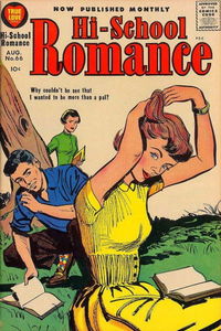 Hi-School Romance (Harvey, 1949 series) #66 August 1957