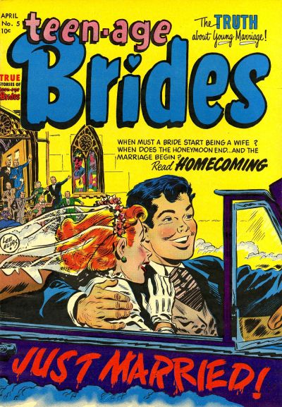 Teen-Age Brides (Harvey, 1953 series) #5 (April 1954)