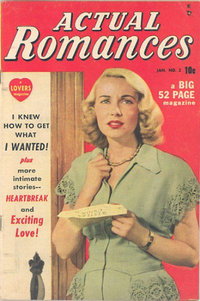 Actual Romances  #2 (January 1950)