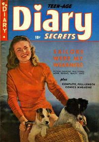 Teen-Age Diary Secrets (St. John, 1949 series) #4 September 1949