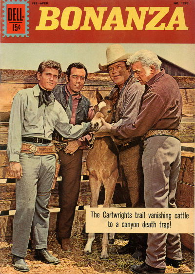 Four Color (Dell, 1942 series) #1283 — Bonanza February-April 1962