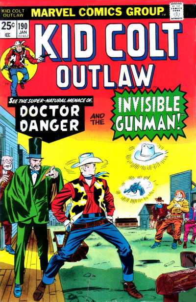 Kid Colt Outlaw (Marvel, 1949 series) #190 January 1975