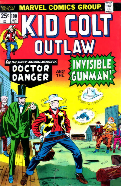 Kid Colt Outlaw  #190 (January 1975)