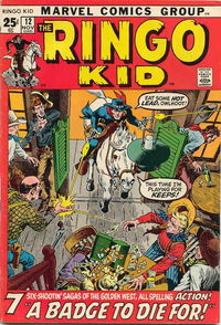 The Ringo Kid (Marvel, 1970 series) #12