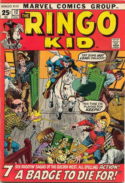The Ringo Kid  #12 (November 1971)