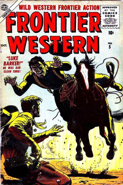 Frontier Western (Atlas [Marvel], 1956 series) #5 (October 1956)