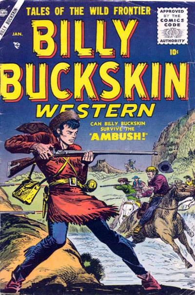 Billy Buckskin  #2 (January 1956)