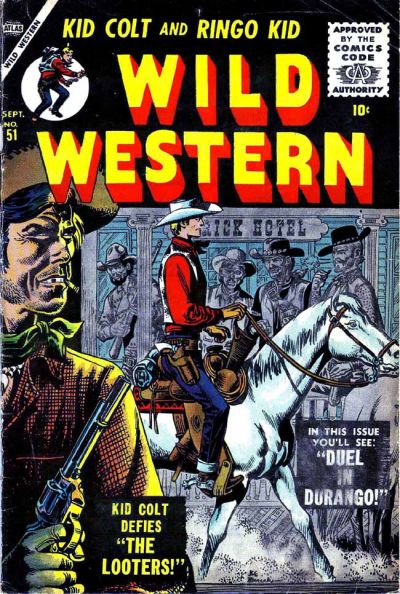 Wild Western (Atlas [Marvel], 1948 series) #51 (September 1956)