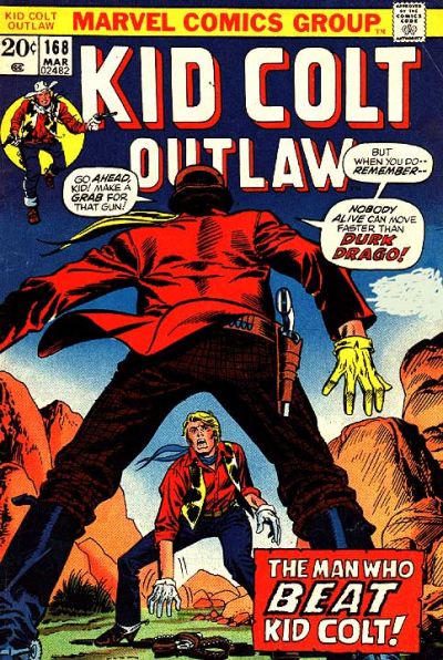 Kid Colt Outlaw  #168 (March 1973)