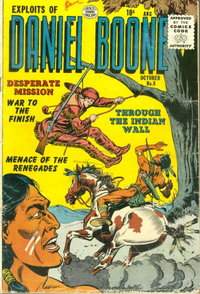 Exploits of Daniel Boone  #6 (October 1956)