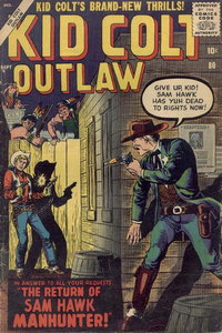 Kid Colt Outlaw  #80 (September 1958)