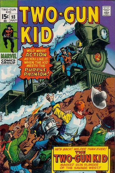 Two Gun Kid (Marvel, 1953 series) #93 (July 1970)