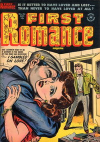 First Romance Magazine (Harvey, 1949 series) #24 October 1953