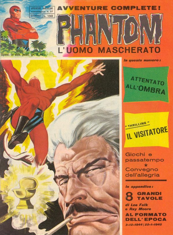 L'Uomo Mascherato Phantom (Spada, 1972 series) #37 — Avventure Americane (7 January 1973)