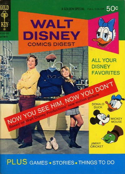 Walt Disney Comics Digest (Gold Key, 1968 series) #37 (October 1972)