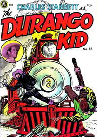 Charles Starrett as the Durango Kid (Magazine Enterprises, 1949 series) #16 April-May 1952