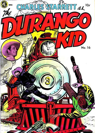 Charles Starrett as the Durango Kid (Magazine Enterprises, 1949 series) #16 April-May 1952