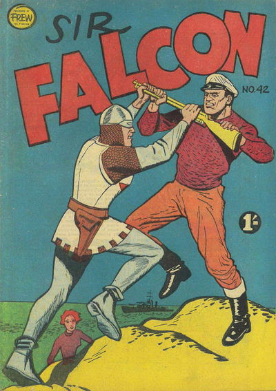 Sir Falcon (Frew, 1955? series) #42 [May 1958?]