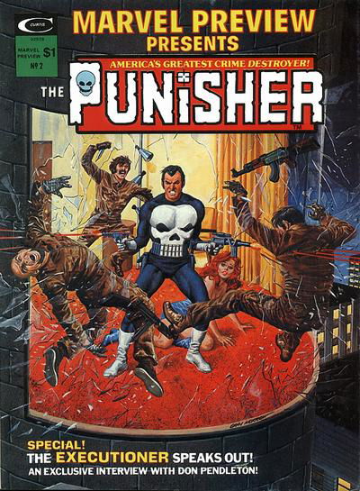 Marvel Preview (Marvel, 1975 series) #2 — Marvel Preview Presents the Punisher June 1975