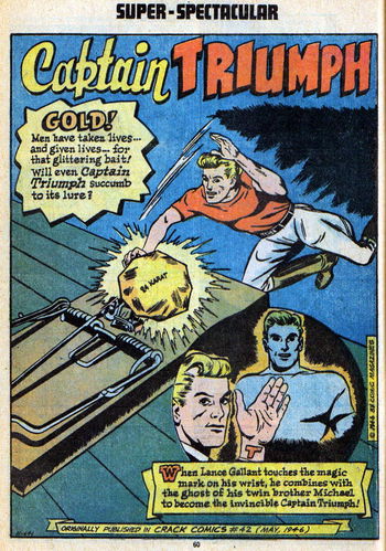 100-Page Super Spectacular (DC, 1973 series) #DC-18 — All that Glitters Is Not Gold (page 1)