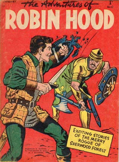 The Adventures of Robin Hood (Red Circle, 1956 series) #12