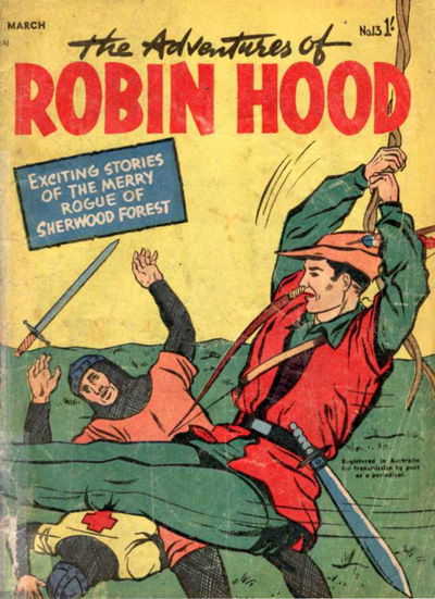 The Adventures of Robin Hood (Red Circle, 1956 series) #13