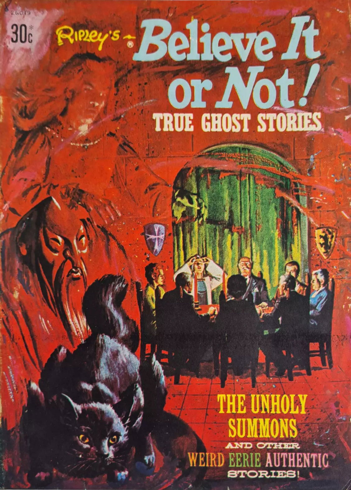 Ripley's Believe it or Not! True Ghost Stories (Rosnock/SPPL, 1976) #26019 (June 1976)