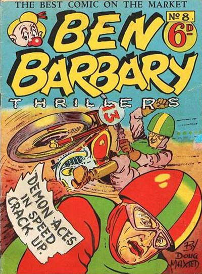 Ben Barbary Thrillers (Illustrated Press, 1947 series) #8 — Ben Barbary Thrillers ([1948?])