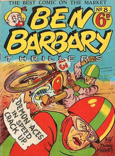 Ben Barbary Thrillers (Illustrated Press, 1947 series) #8 ([1948?]) —Ben Barbary Thrillers