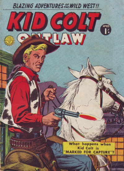 Kid Colt Outlaw (Horwitz, 1955 series) #65 [March 1957?]