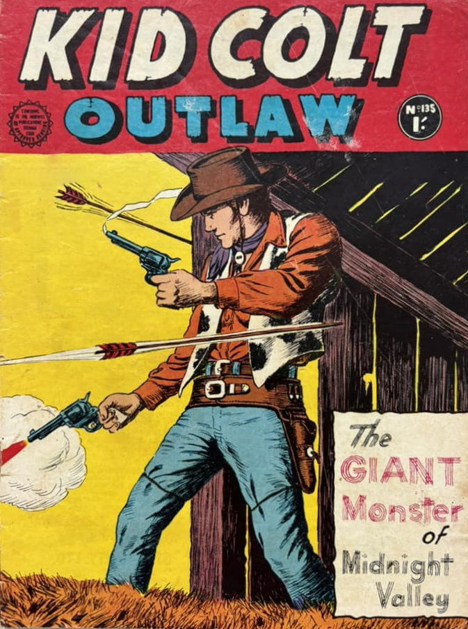 Kid Colt Outlaw (Horwitz, 1959 series) #135 ([March 1963])