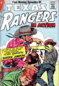 Texas Rangers in Action (Charlton, 1956 series) #8 July 1957