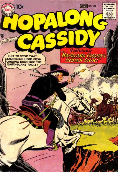 Hopalong Cassidy (DC, 1954 series) #129 (May-June 1958)