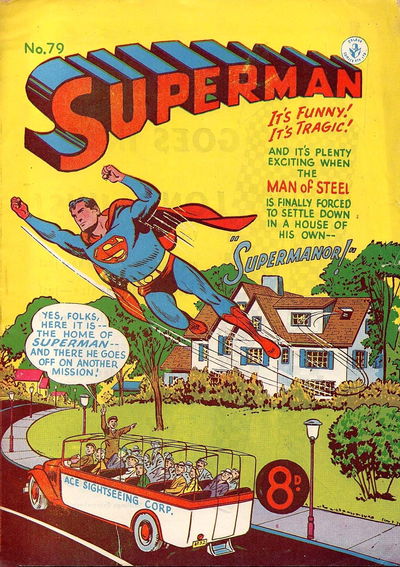 Superman (Colour Comics, 1950 series) #79 [March 1954]